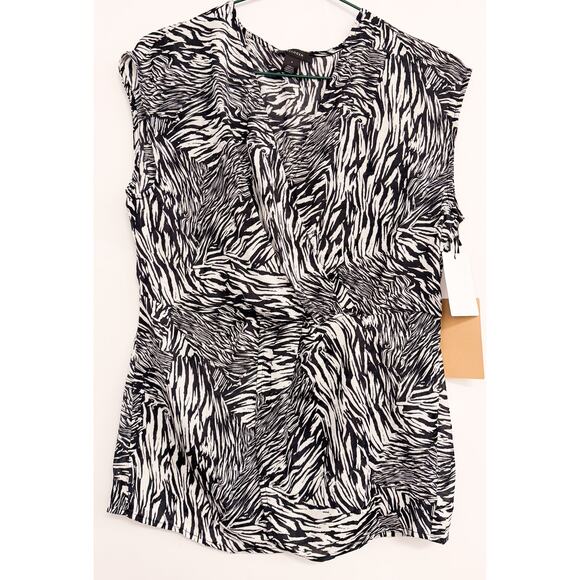 NWT Halogen Black and white print Small &59.00 - Picture 1 of 1
